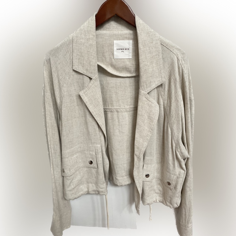 Sophie Rue - Oatmeal Utility Jacket